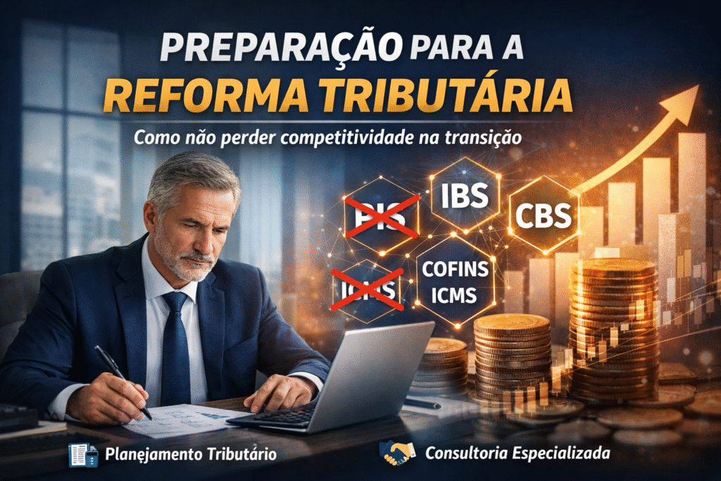 Reforma Tributária: Como sua empresa deve se preparar agora para não perder competitividade na transição